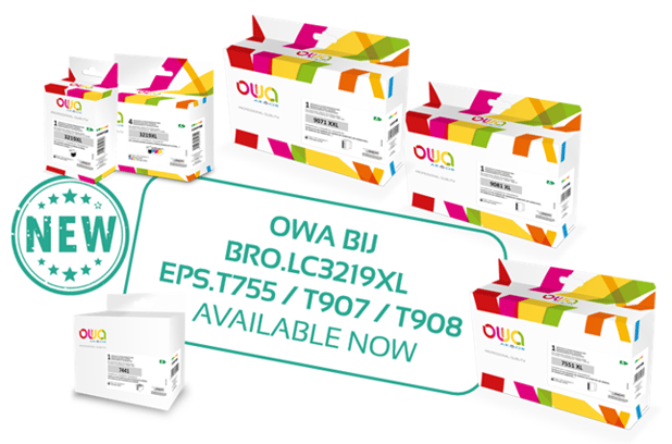 New products in the OWA BUSINESS INKJET range