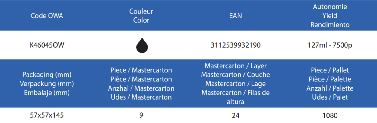 Bouteilles JE EPSON 113 - Noir