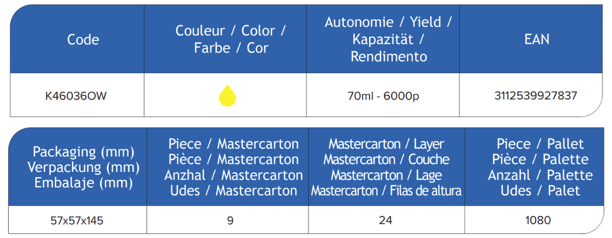 JE EPSON 101 - Jaune