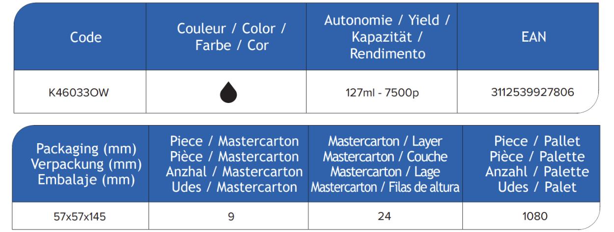 JE EPSON 101 - Noir