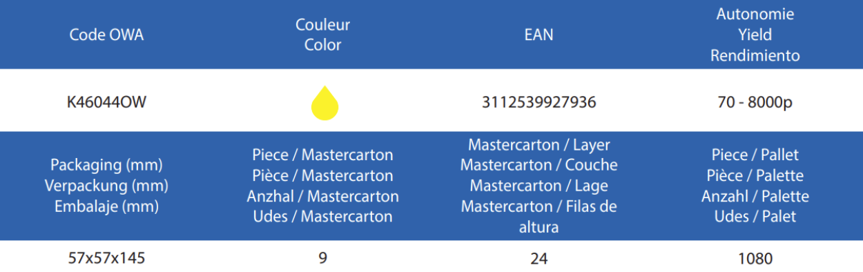 JE HP32XL 31 - Jaune